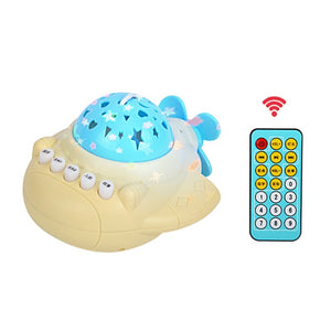 Baby Toys Rattles Children Comfort Projection Remote Control Aircraft Toy Story Machine Toys For Newborns Baby Toys